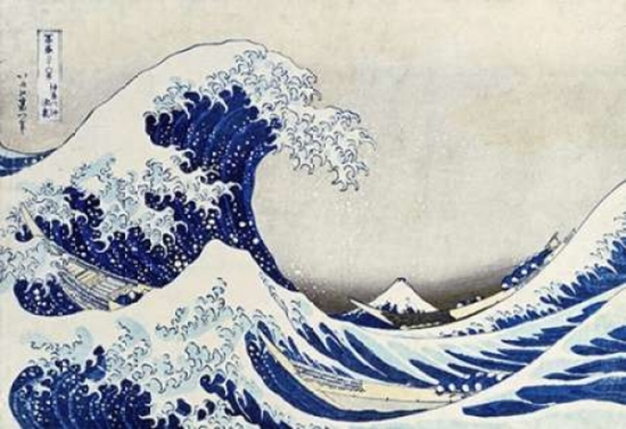 The Great Wave of Kanagawa Poster Print by Hokusai - Item # VARPDX266563